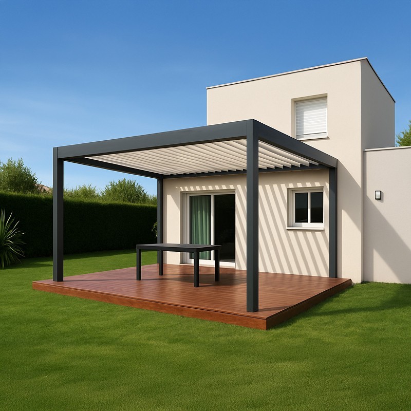 Pergola Bioclimatique Classic Line | Pergolaswiss | Dès 2 590€ Pergola Bioclimatique Classic Line | Pergolaswiss | Dès 2 590€
