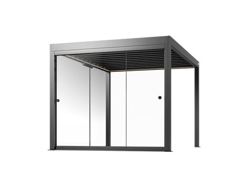 Paroi Vitrée Coulissante Avec Cadre | Pergolaswiss