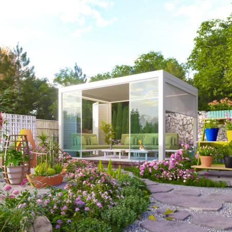 Pergola Bioclimatique Premium Motorisée | Pergolaswiss | Dès 3 490€