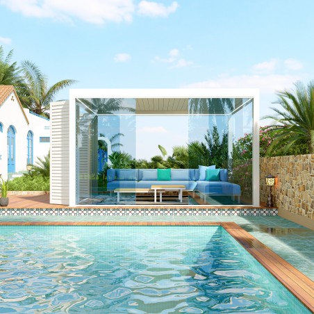 Pergola Bioclimatique Premium Motorisée | Pergolaswiss | Dès 3 490€ Pergola Bioclimatique Premium Motorisée | Pergolaswiss | Dès 3 490€