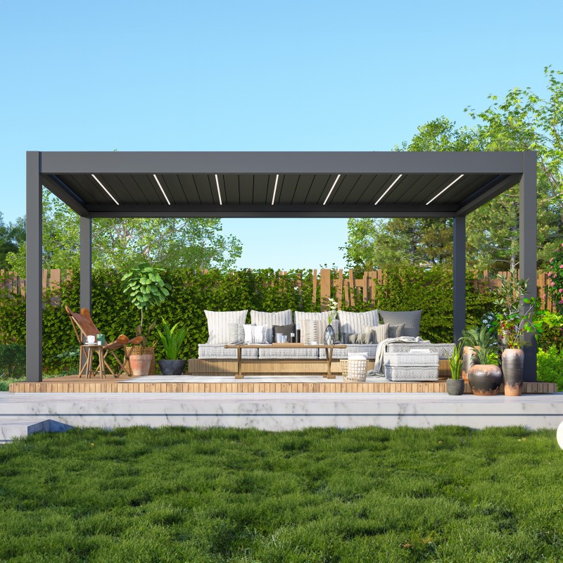 Pergola Bioclimatique Premium Luxe | Pergolaswiss | Dès 5 490€