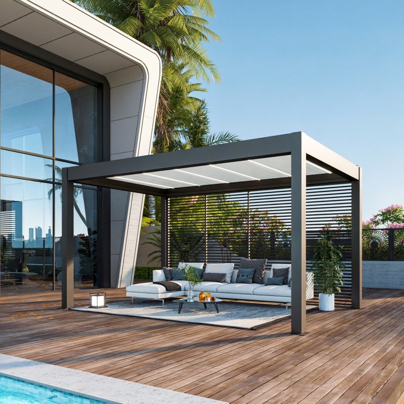 Pergola Bioclimatique Premium Luxe | Pergolaswiss | Dès 5 490€