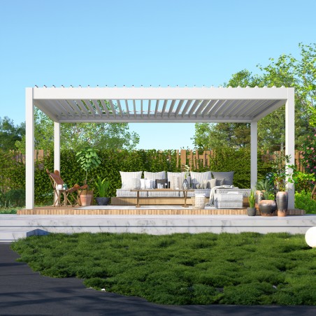 Pergola Bioclimatique Premium Motorisée | Pergolaswiss | Dès 3 490€