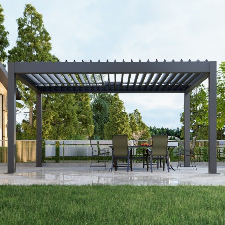 Pergola Bioclimatique Premium Motorisée | Pergolaswiss | Dès 3 490€ Pergola Bioclimatique Premium Motorisée | Pergolaswiss | Dès 3 490€